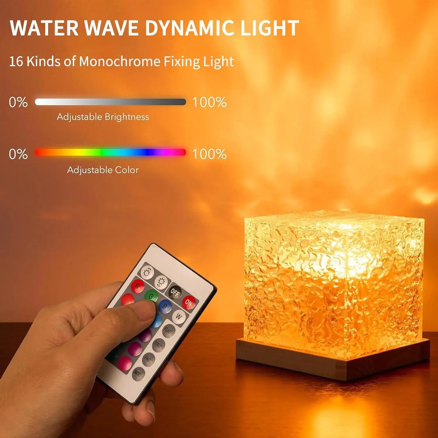 Ocean Wave Projector Light 16 Colors