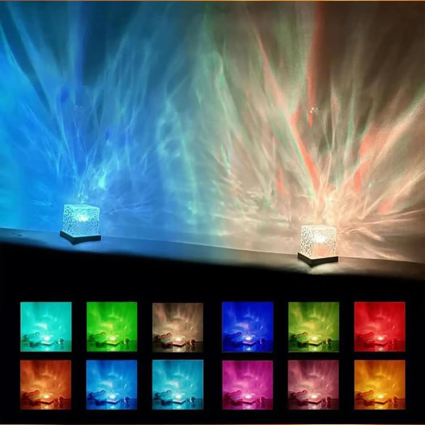 Ocean Wave Projector Light 16 Colors